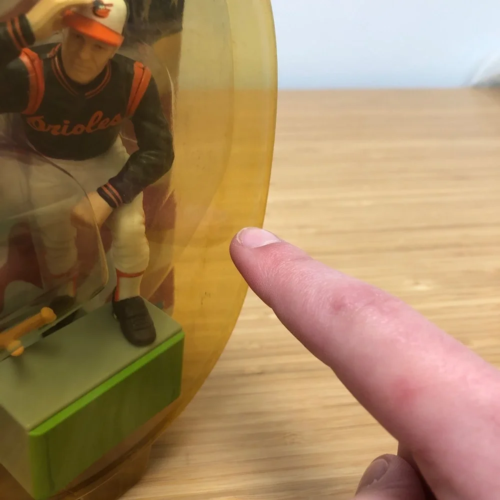 Starting Lineup Action Figure Fans Black Earl Weaver Orioles 1999 MLB